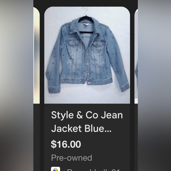 Jean jacket with stars and tiger face - Picture 14 of 14